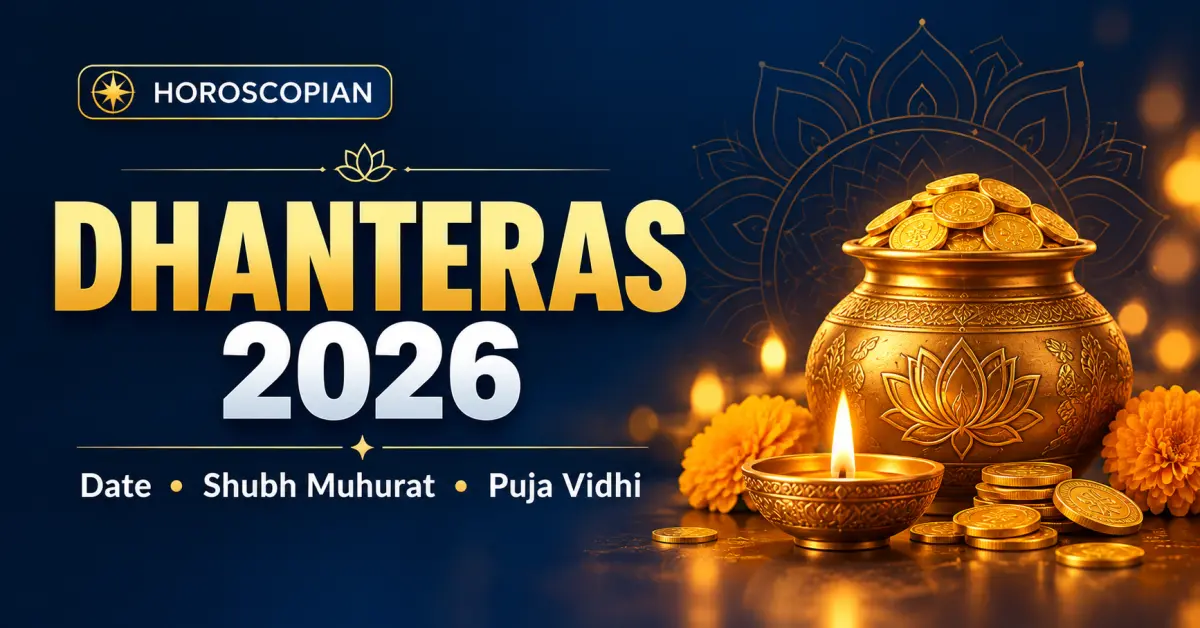 Dhanteras 2026: Date, Shubh Muhurat, Puja Vidhi, What to Buy & Astrological Significance