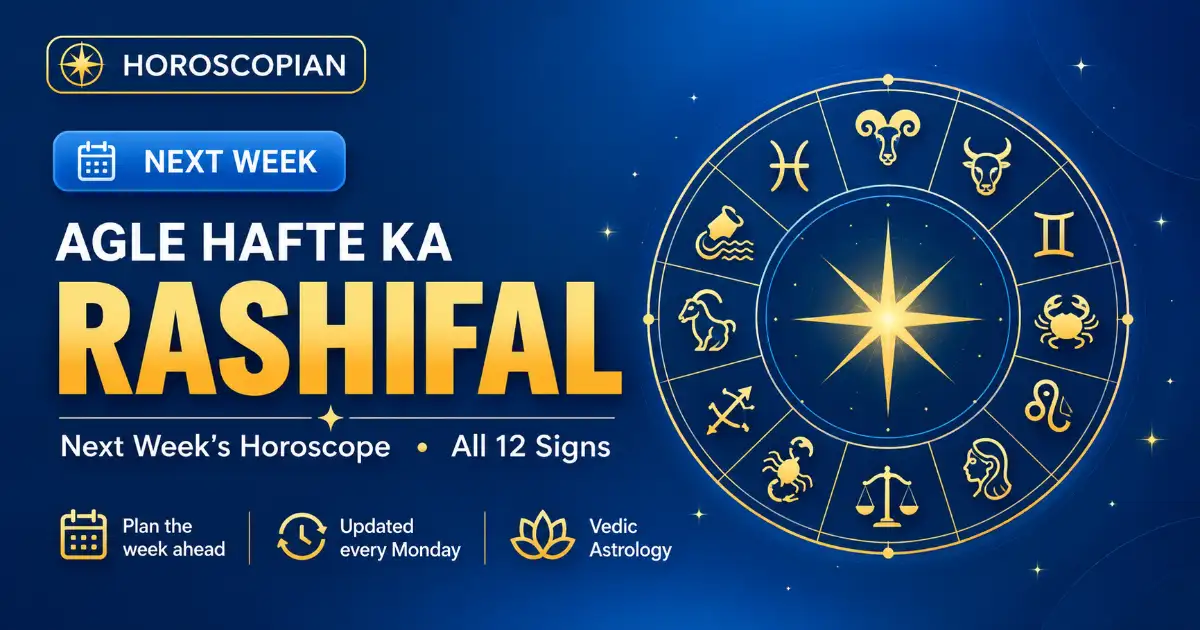 Agle Hafte Ka Rashifal – November 2 - November 8, 2026 | Next Week's Horoscope All Signs
